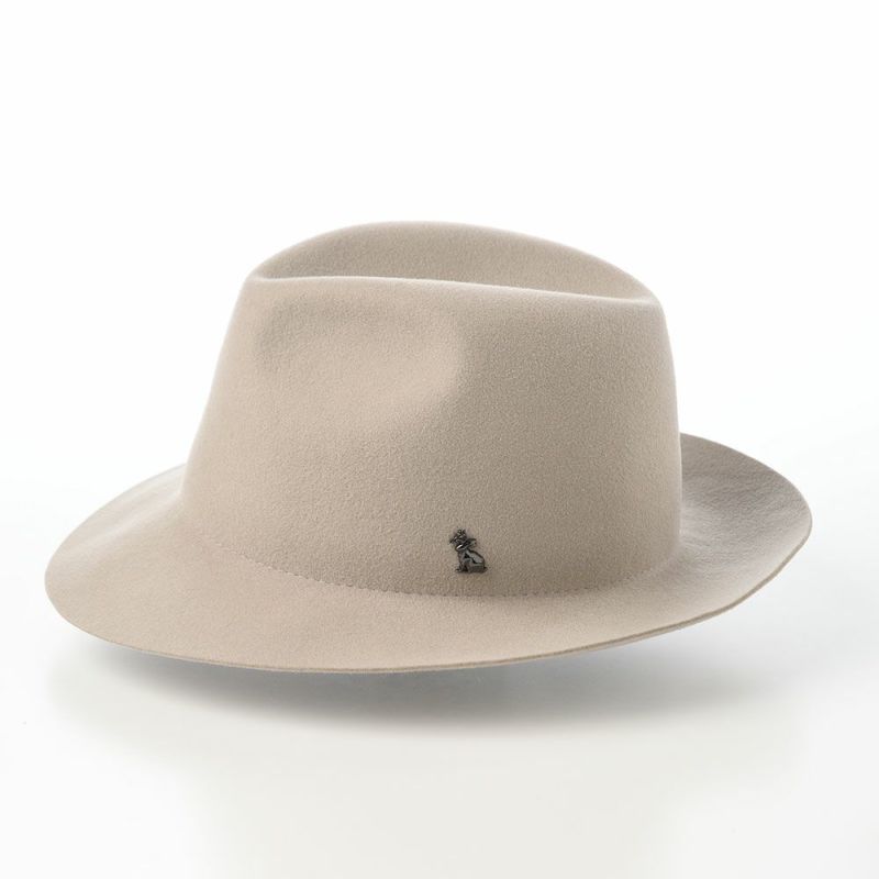 アースのフェルトハット Crashable Fedora II（クラッシャブルフェドラ） ライトベージュ