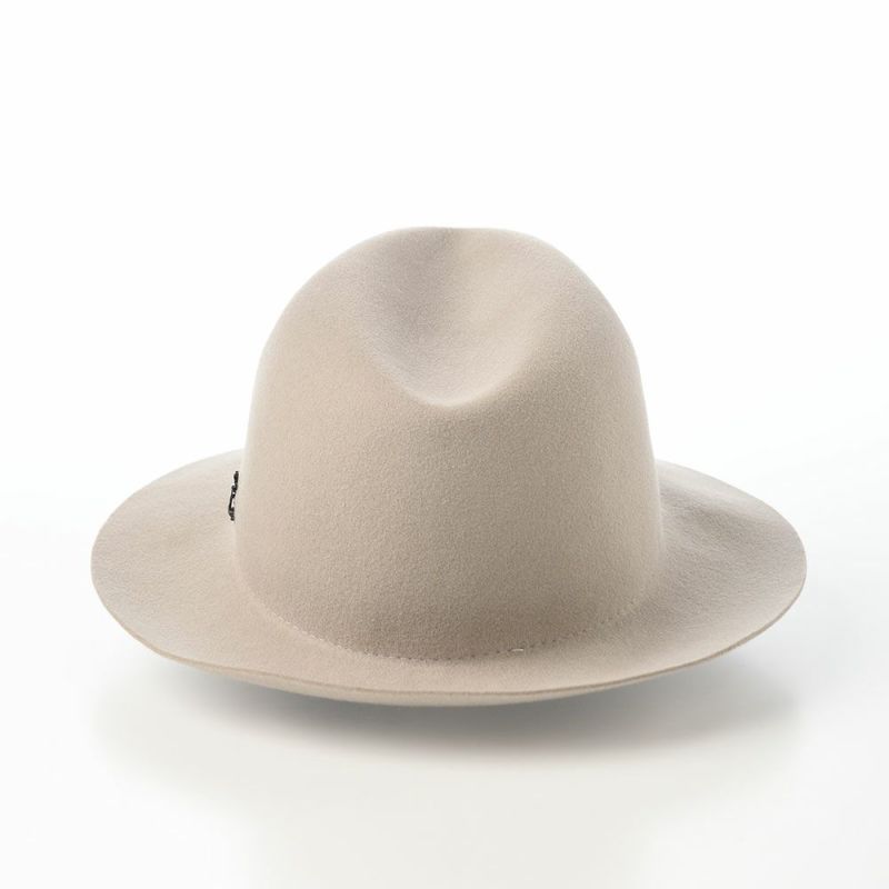 アースのフェルトハット Crashable Fedora II（クラッシャブルフェドラ） ライトベージュ