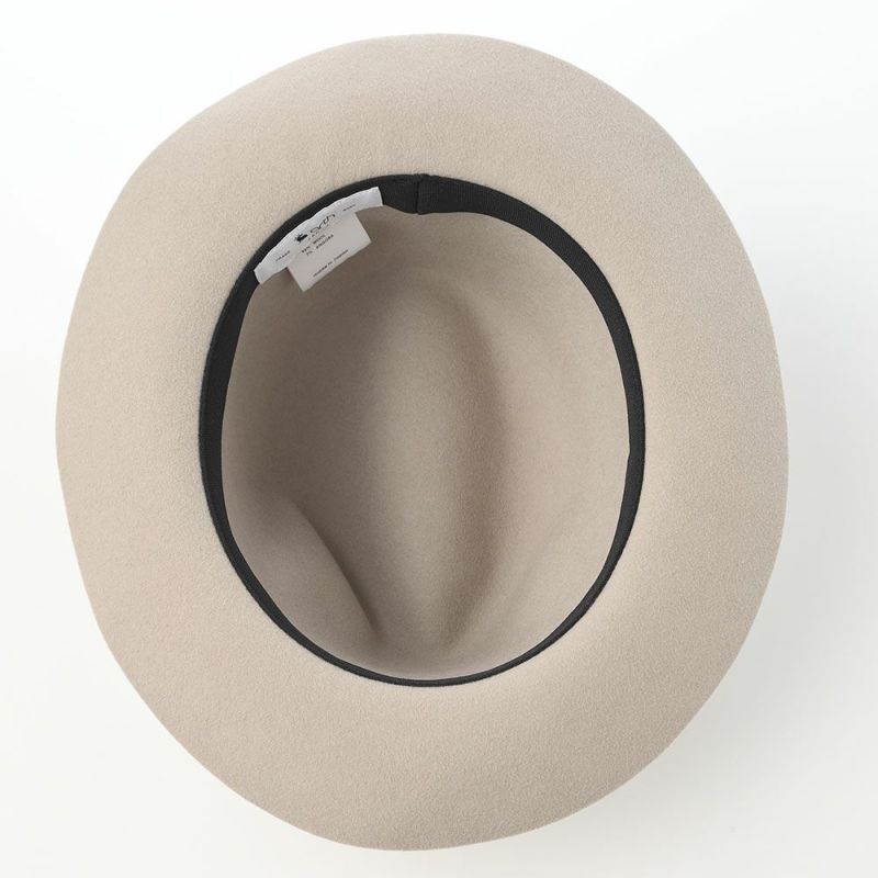 アースのフェルトハット Crashable Fedora II（クラッシャブルフェドラ） ライトベージュ