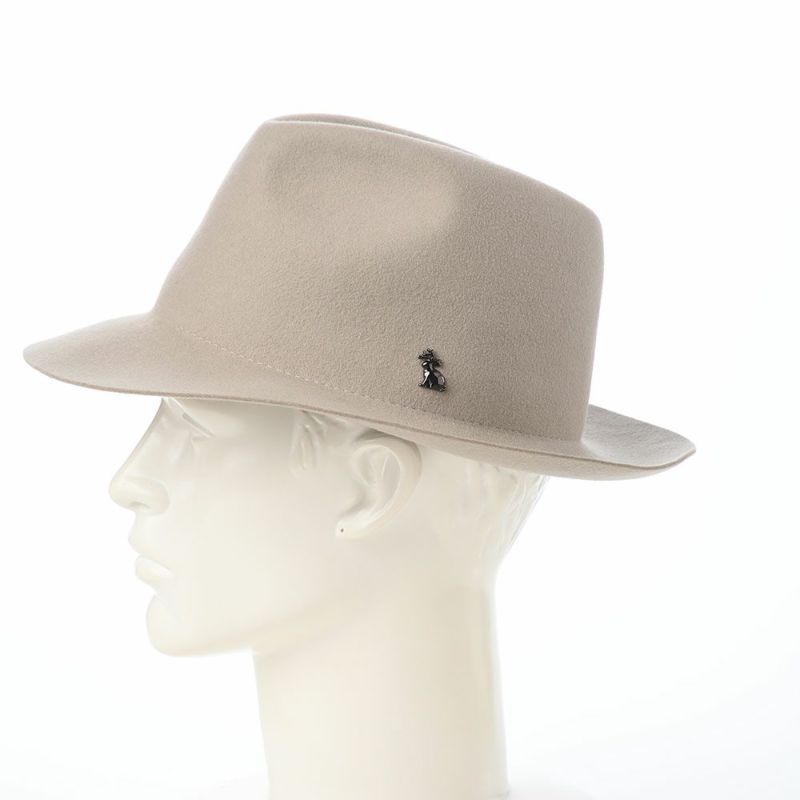 アースのフェルトハット Crashable Fedora II（クラッシャブルフェドラ） ライトベージュ