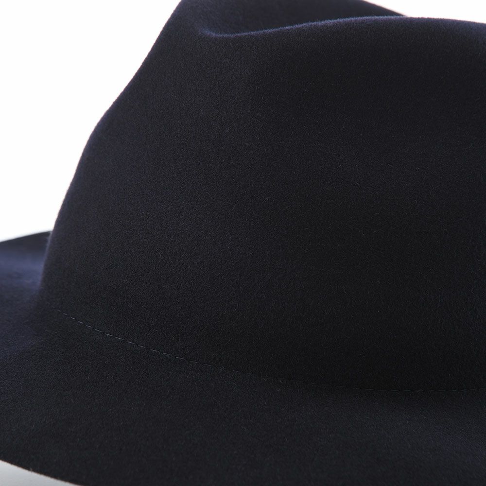 アースのフェルトハット Crashable Fedora II（クラッシャブルフェドラ） ネイビー