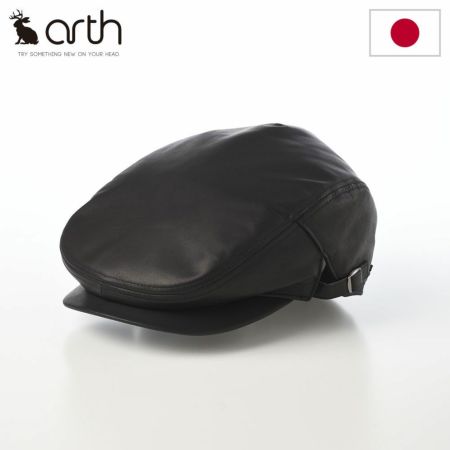 アースのハンチング Side AJS Leather Hunting（レザーハンチング） ブラック