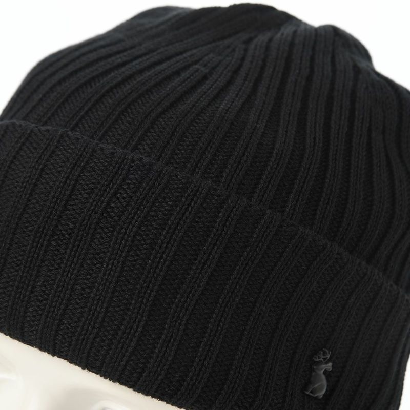 アースのニット帽 Drynova Rib Double Watch（ドライノヴァ リブ ダブルワッチ） ブラック