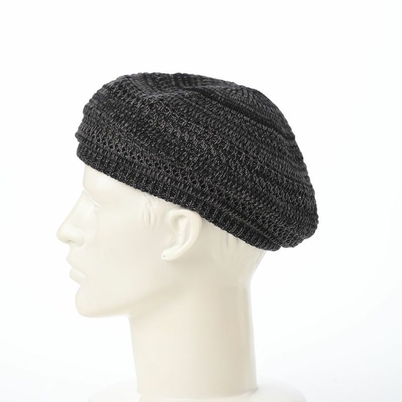 オーバーライドのベレー帽 OR REC TM MIX BERET SG（サーモミックスベレー） ブラック