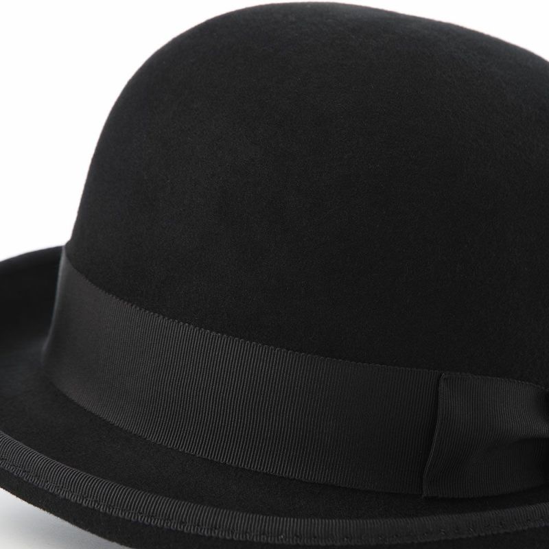 オーバーライドのフェルトハット OR FELT BOWLER（フェルトボーラー） ブラック
