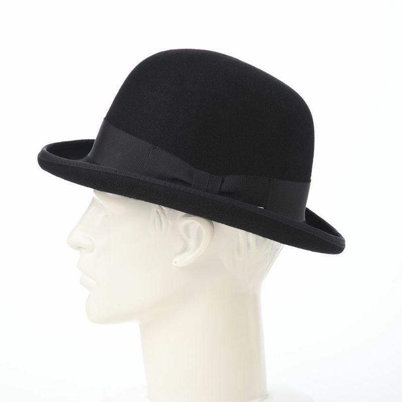 オーバーライドのフェルトハット OR FELT BOWLER（フェルトボーラー） ブラック