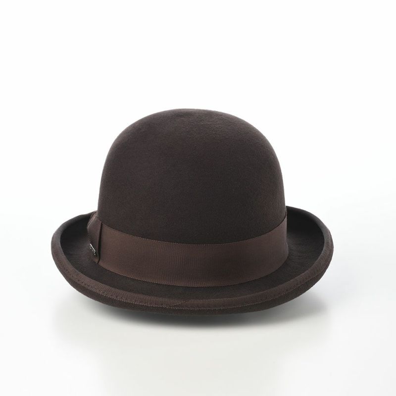 オーバーライドのフェルトハット OR FELT BOWLER（フェルトボーラー） ブラウン
