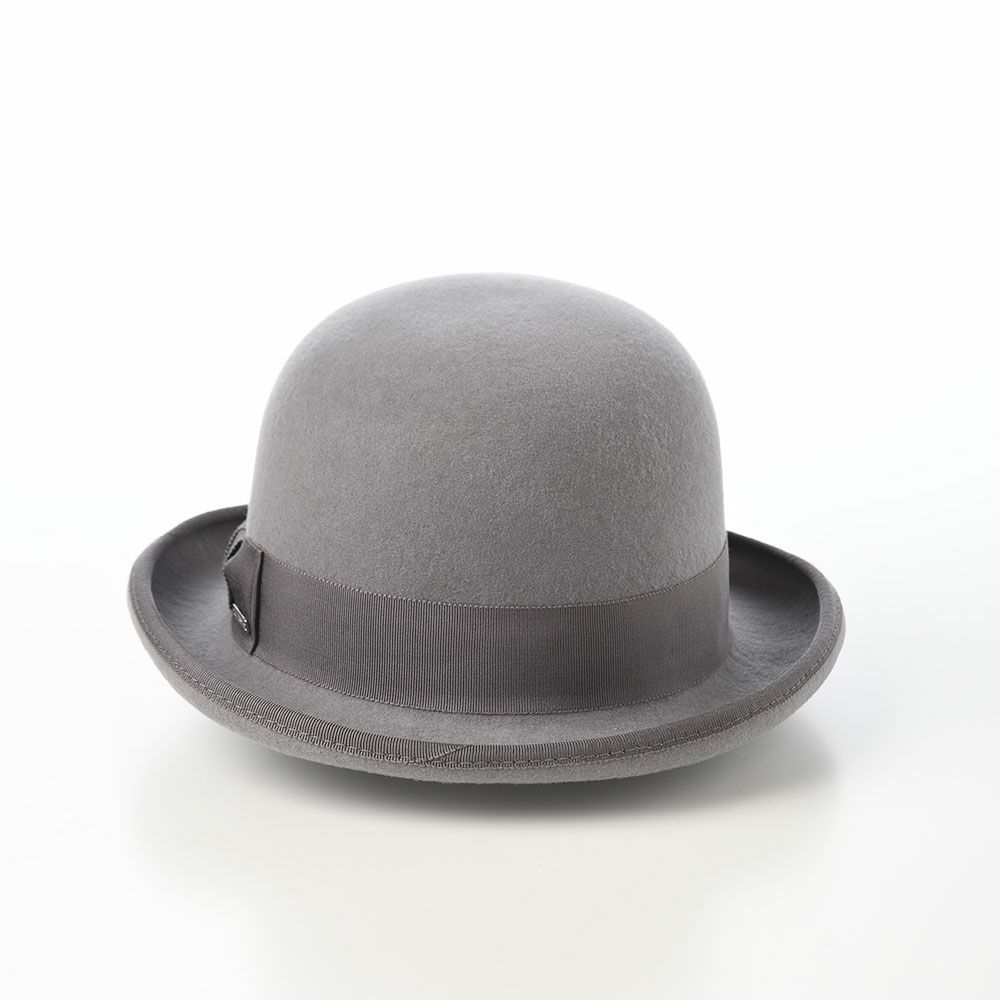 オーバーライドのフェルトハット OR FELT BOWLER（フェルトボーラー） グレー