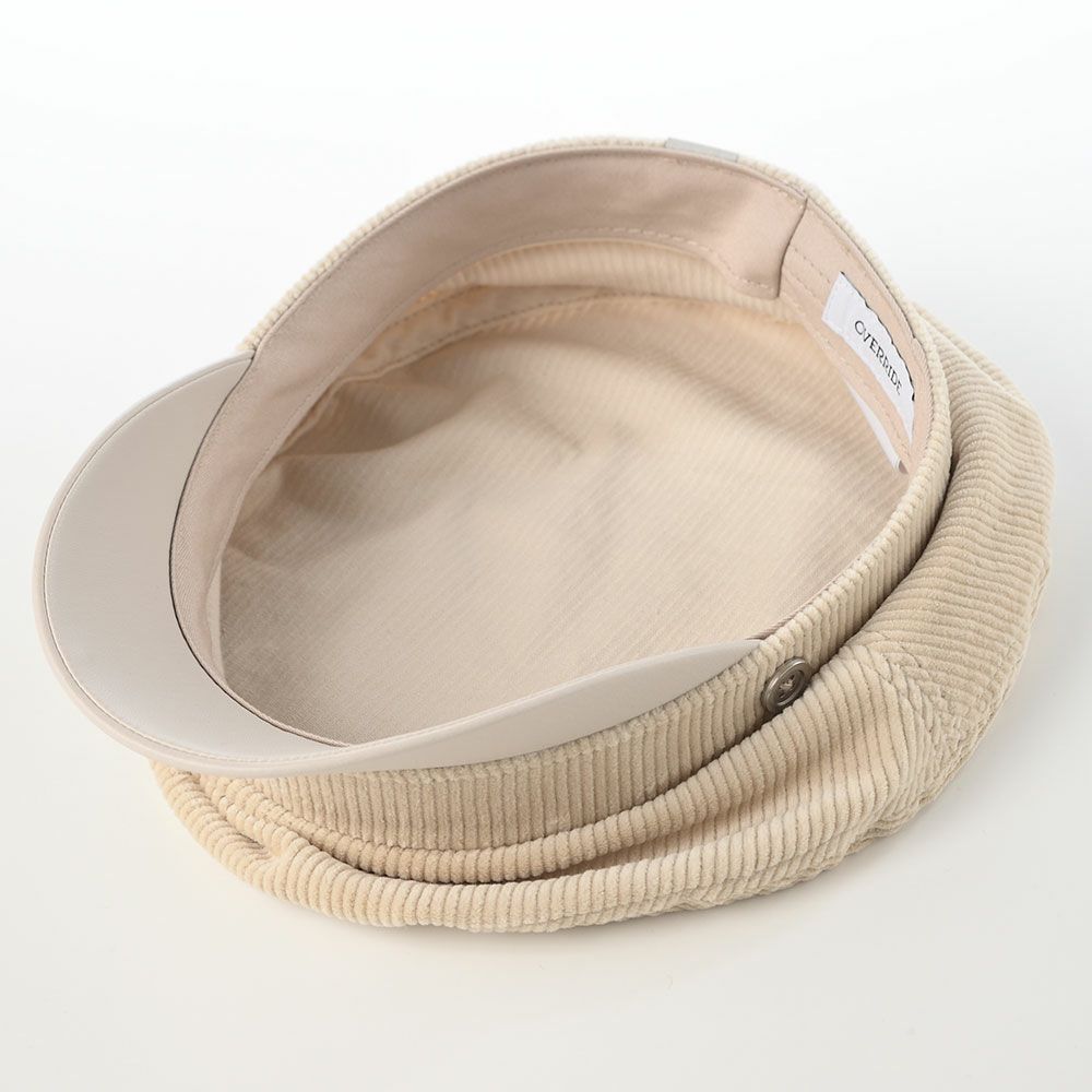 オーバーライドのマリンキャップ OR REC CORDUROY MARIN CAS SG（コーデュロイマリンキャス） ライトベージュ