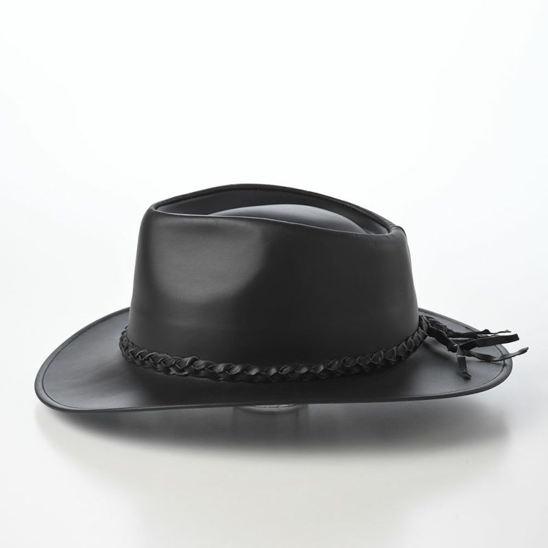 ビガリのウエスタンハット MELBOURNE LEATHER（メルボルン レザー） ブラック