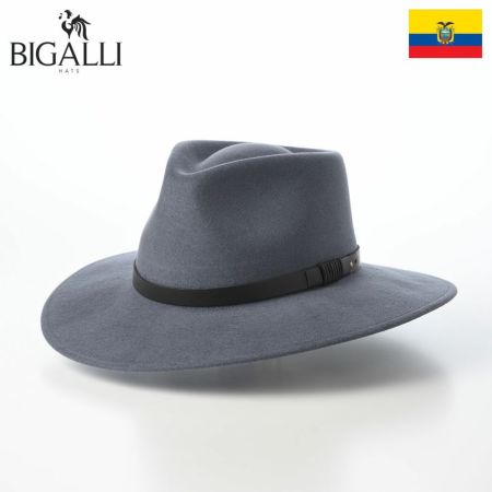 ビガリのフェルトハット AUSTRALIAN（オーストラリアン） ブルーストーン