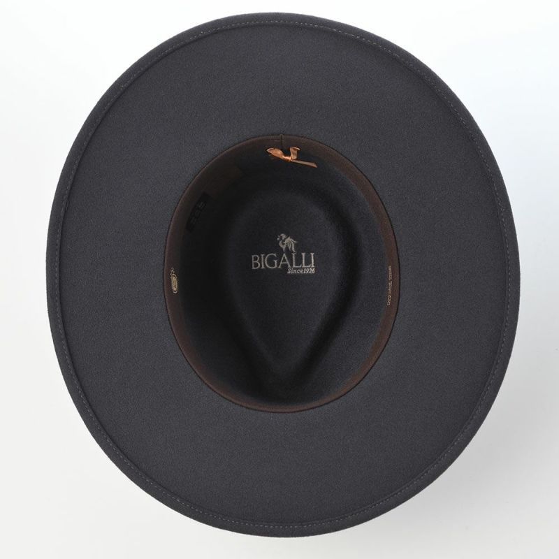 ビガリのフェルトハット AUSTRALIAN（オーストラリアン） ダークグレー