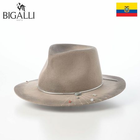 ビガリのフェルトハット ROCIO（ロシーオ） グレー