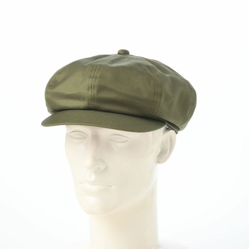 レッターのキャスケット French Worker Cas（フレンチ ワーカーキャス） オリーブ