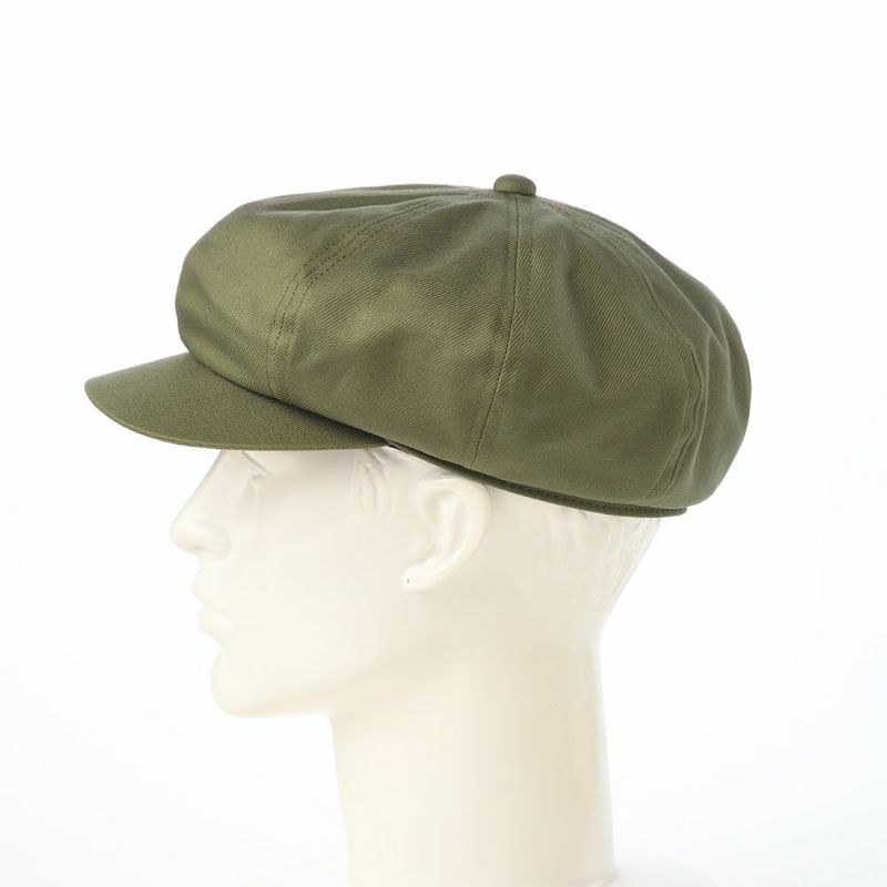 レッターのキャスケット French Worker Cas（フレンチ ワーカーキャス） オリーブ