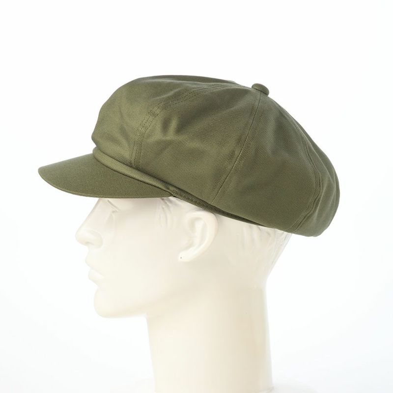 レッターのキャスケット French Worker Cas（フレンチ ワーカーキャス） オリーブ