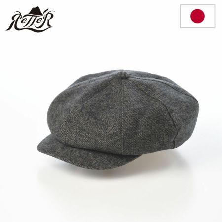 レッターのキャスケット 三つ杢キャス オリーブ