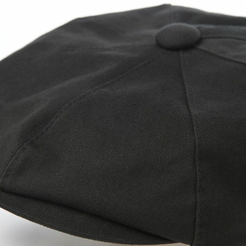 レッターのキャスケット Vintage wash Cas（ヴィンテージ ウォッシュキャス） ブラック