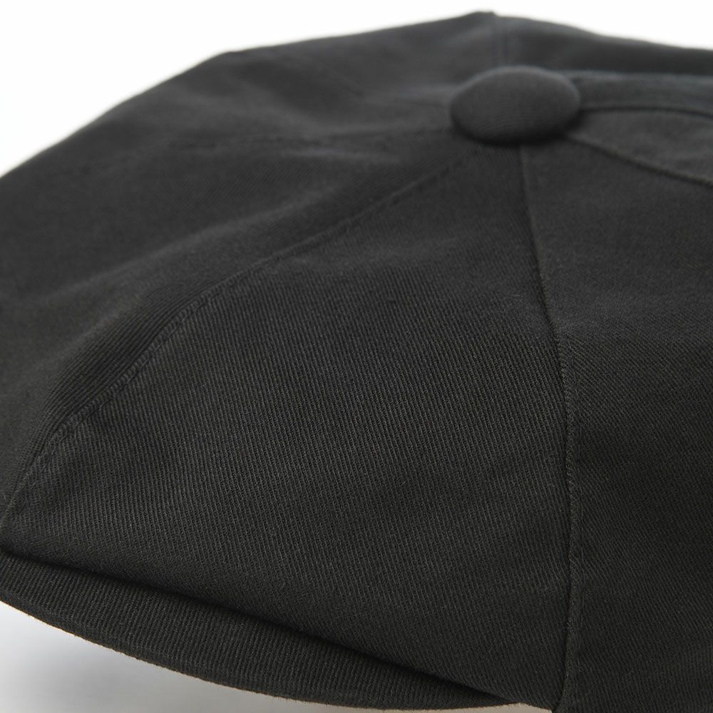 レッターのキャスケット Vintage wash Cas（ヴィンテージ ウォッシュキャス） ブラック
