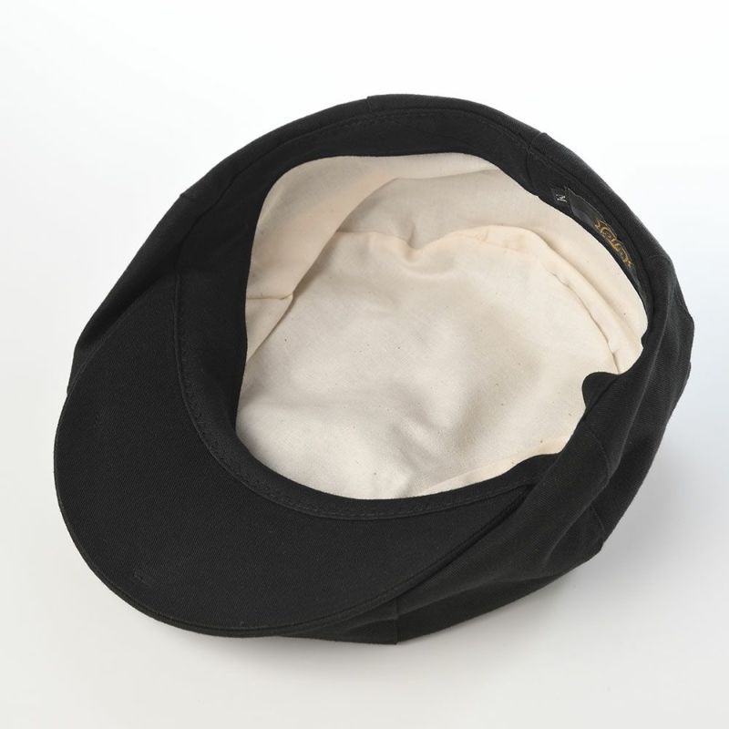 レッターのキャスケット Vintage wash Cas（ヴィンテージ ウォッシュキャス） ブラック