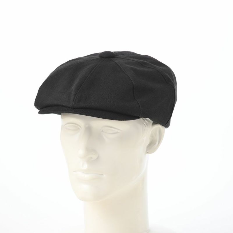 レッターのキャスケット Vintage wash Cas（ヴィンテージ ウォッシュキャス） ブラック