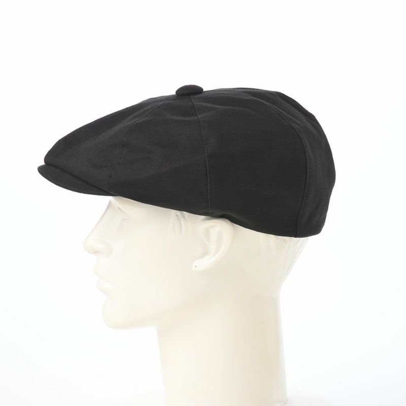 レッターのキャスケット Vintage wash Cas（ヴィンテージ ウォッシュキャス） ブラック