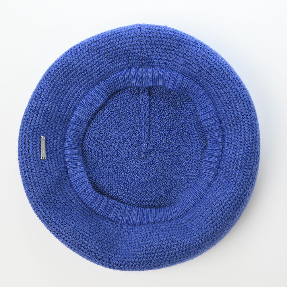 オーバーライドのベレー帽 OR WASHABLE WOOL TAM BERET（ウォッシャブル ウール タムベレー） ブルー