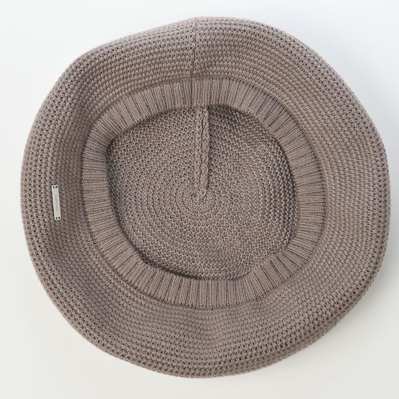 オーバーライドのベレー帽 OR WASHABLE WOOL TAM BERET（ウォッシャブル ウール タムベレー） グレー