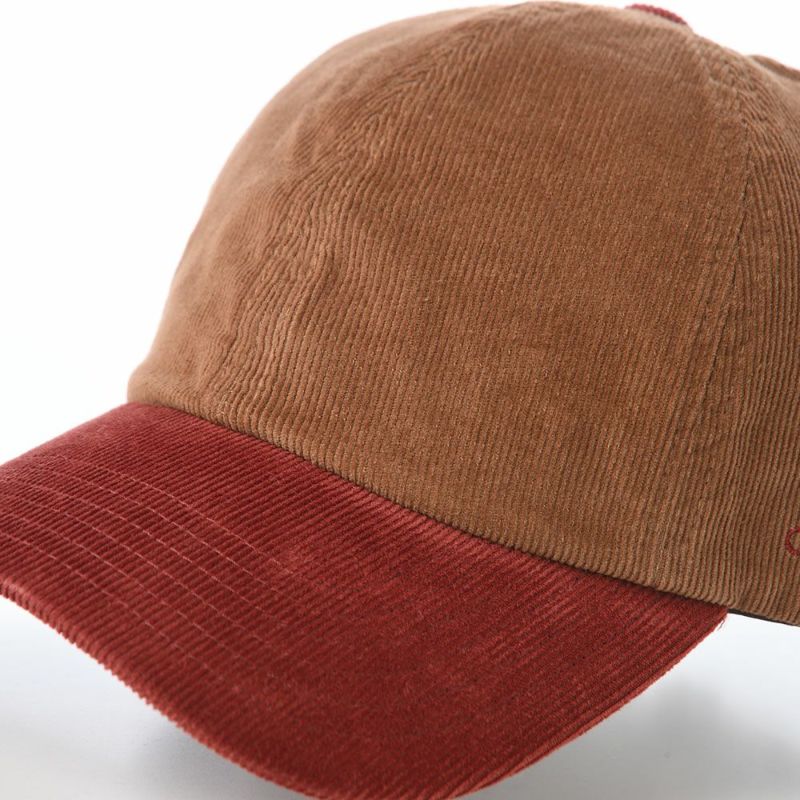 オーバーライドのキャップ OR CORDUROY 6P CAP（コーデュロイキャップ） ブラウン