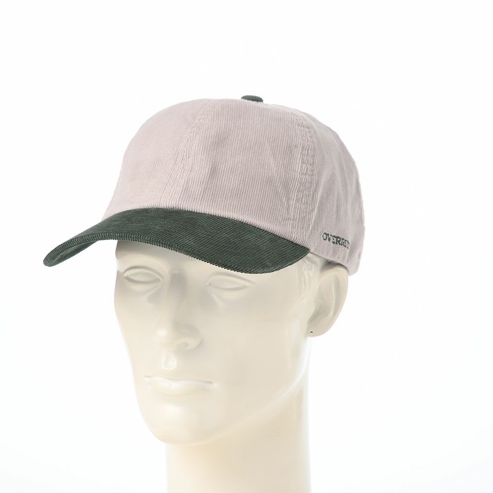 オーバーライドのキャップ OR CORDUROY 6P CAP（コーデュロイキャップ） グレー