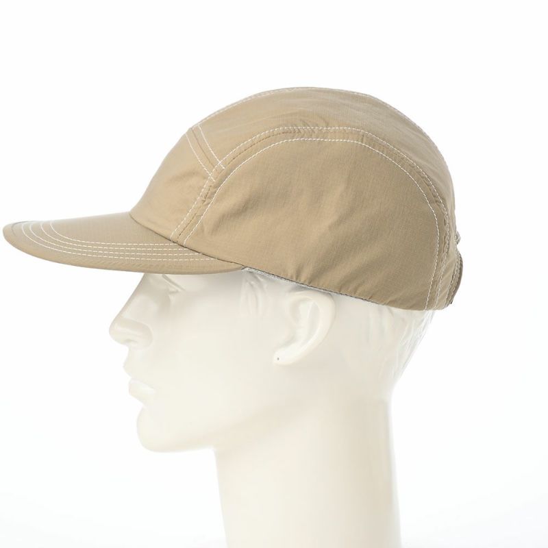 オーバーライドのキャップ OR REN RIPSTOP WIDE JET CAP（リップストップ ワイド ジェットキャップ） ベージュ