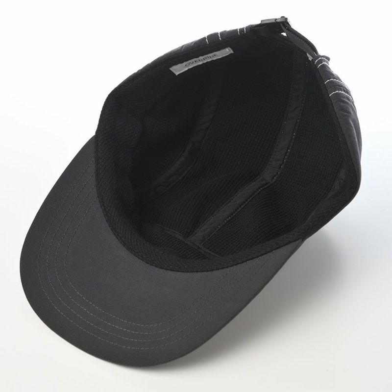 オーバーライドのキャップ OR REN RIPSTOP WIDE JET CAP（リップストップ ワイド ジェットキャップ） ブラック