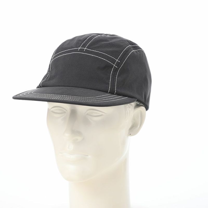 オーバーライドのキャップ OR REN RIPSTOP WIDE JET CAP（リップストップ ワイド ジェットキャップ） ブラック