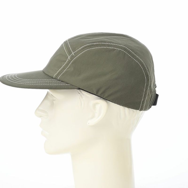 オーバーライドのキャップ OR REN RIPSTOP WIDE JET CAP（リップストップ ワイド ジェットキャップ） オリーブ