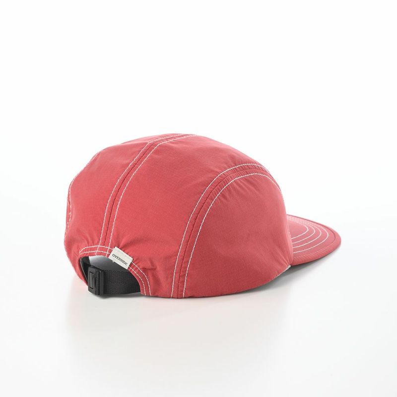 オーバーライドのキャップ OR REN RIPSTOP WIDE JET CAP（リップストップ ワイド ジェットキャップ） レッド