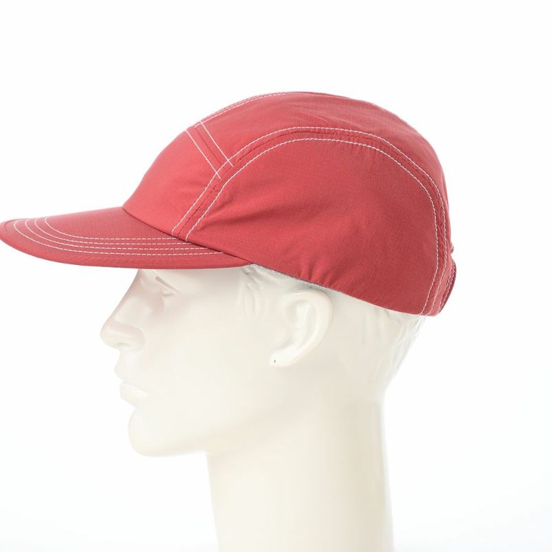 オーバーライドのキャップ OR REN RIPSTOP WIDE JET CAP（リップストップ ワイド ジェットキャップ） レッド