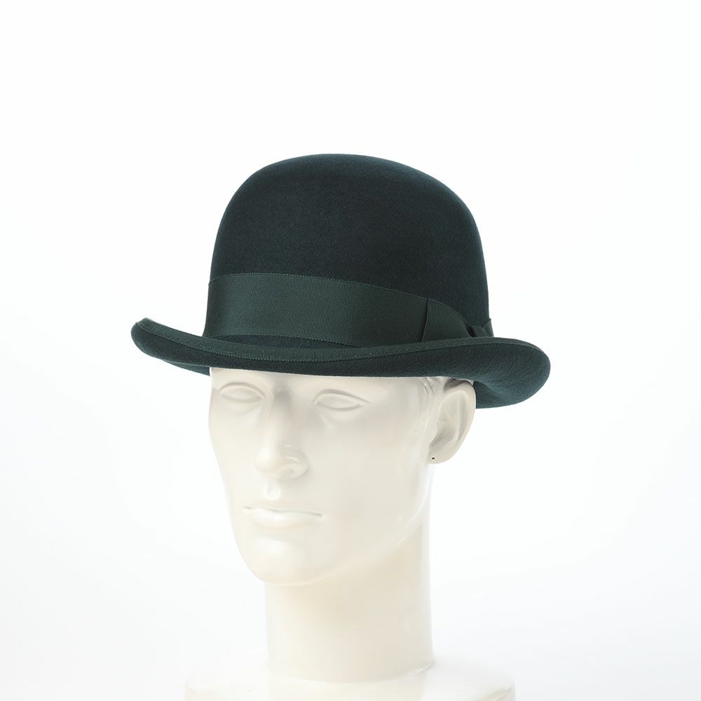 オーバーライドのフェルトハット OR FELT BOWLER（フェルトボーラー） グリーン