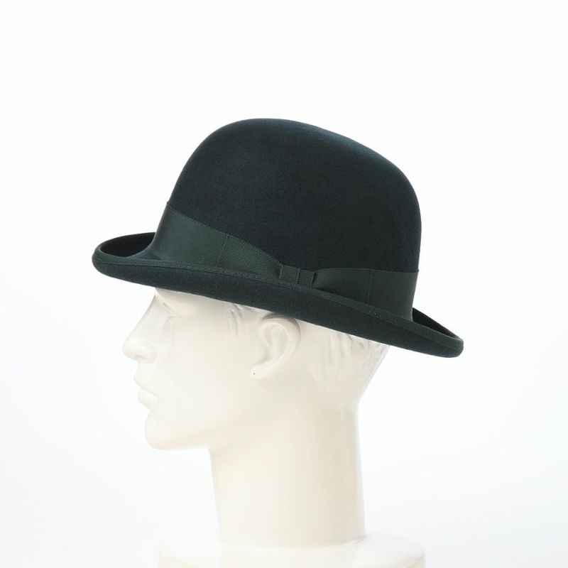 オーバーライドのフェルトハット OR FELT BOWLER（フェルトボーラー） グリーン