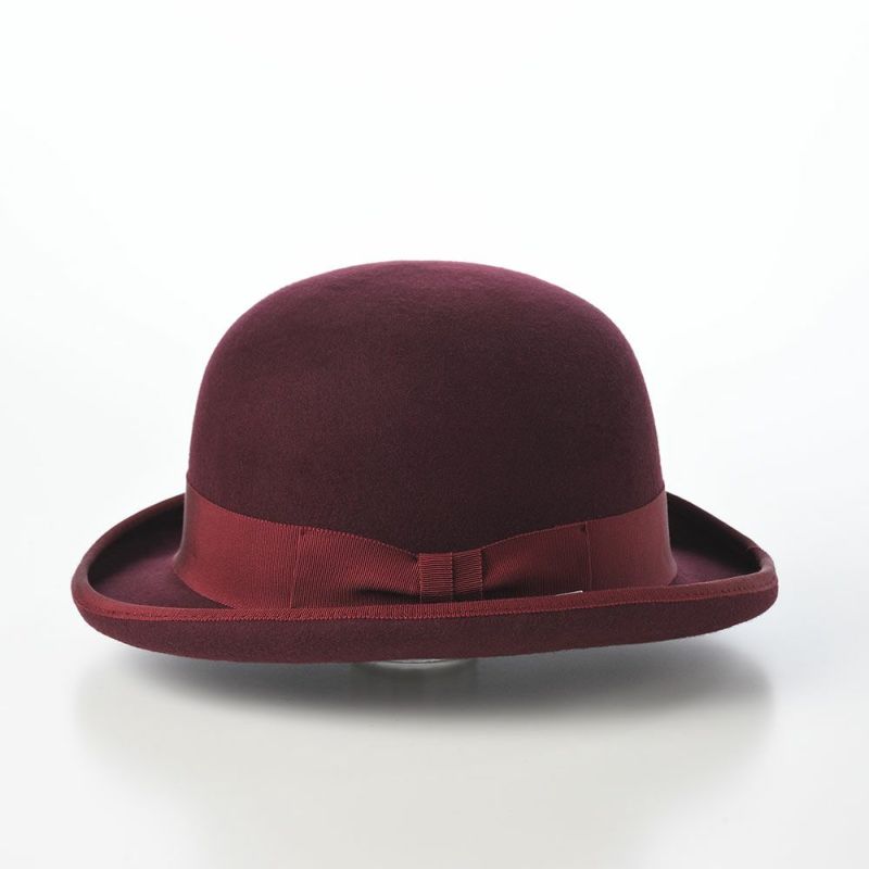 オーバーライドのフェルトハット OR FELT BOWLER（フェルトボーラー） レッド