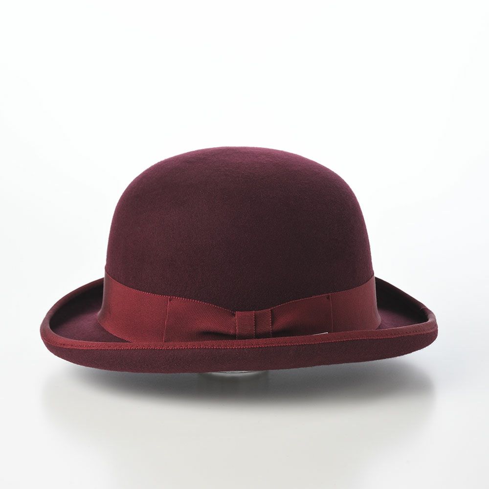 オーバーライドのフェルトハット OR FELT BOWLER（フェルトボーラー） レッド
