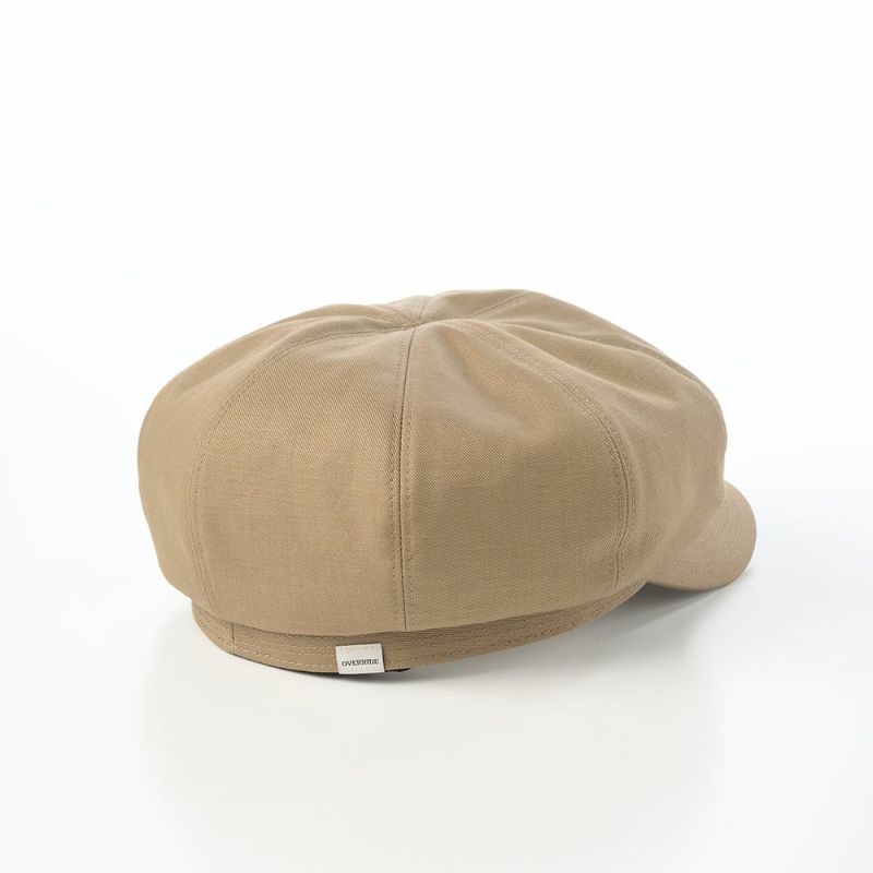 オーバーライドのキャスケット OR OGC TWILL 8P CASQUETTE SG（オーガニックコットンツイル キャスケット） ベージュ