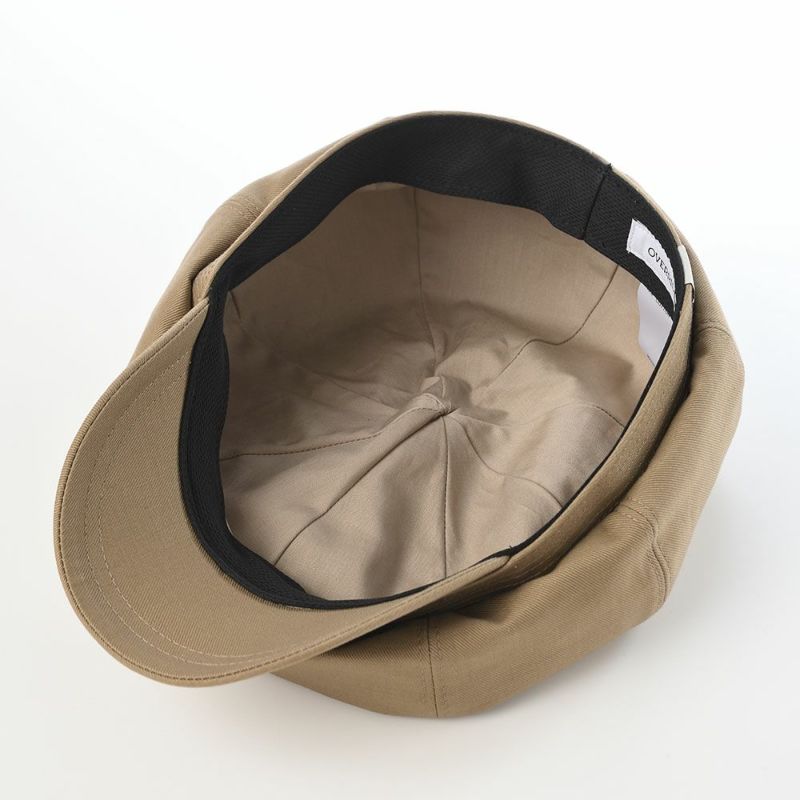 オーバーライドのキャスケット OR OGC TWILL 8P CASQUETTE SG（オーガニックコットンツイル キャスケット） ベージュ