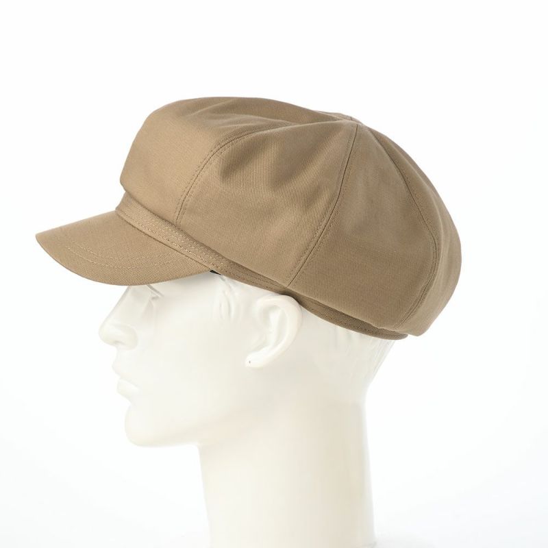 オーバーライドのキャスケット OR OGC TWILL 8P CASQUETTE SG（オーガニックコットンツイル キャスケット） ベージュ