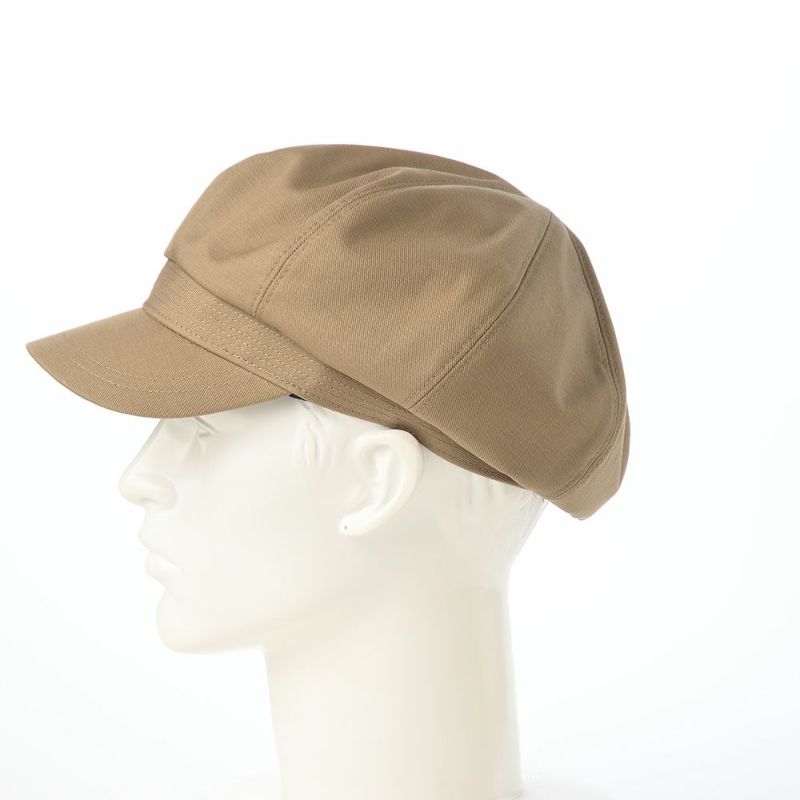 オーバーライドのキャスケット OR OGC TWILL 8P CASQUETTE SG（オーガニックコットンツイル キャスケット） ベージュ