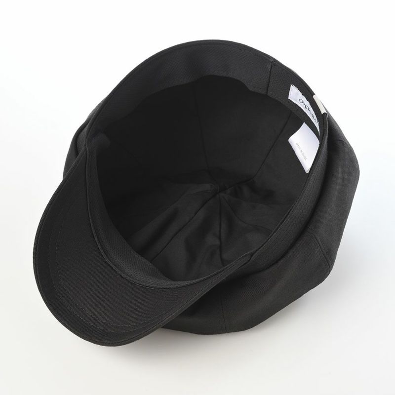 オーバーライドのキャスケット OR OGC TWILL 8P CASQUETTE SG（オーガニックコットンツイル キャスケット） ブラック