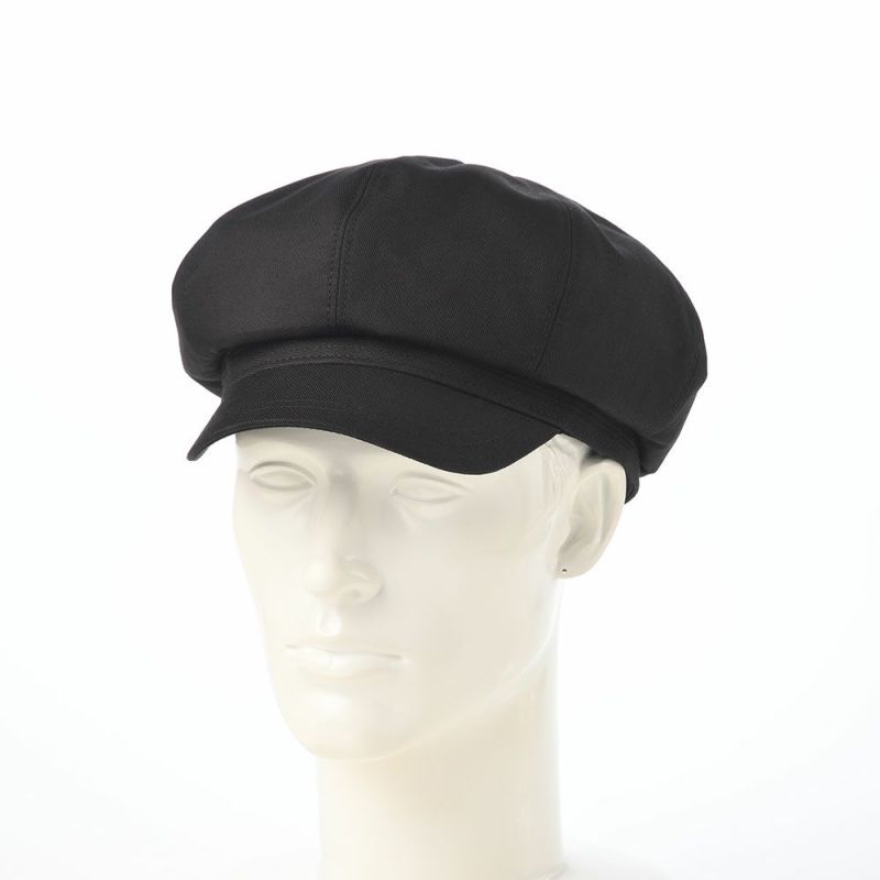 オーバーライドのキャスケット OR OGC TWILL 8P CASQUETTE SG（オーガニックコットンツイル キャスケット） ブラック