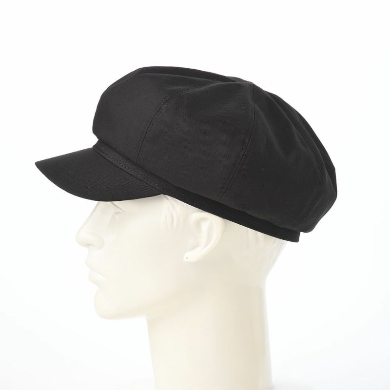 オーバーライドのキャスケット OR OGC TWILL 8P CASQUETTE SG（オーガニックコットンツイル キャスケット） ブラック