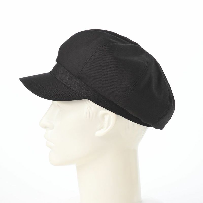 オーバーライドのキャスケット OR OGC TWILL 8P CASQUETTE SG（オーガニックコットンツイル キャスケット） ブラック