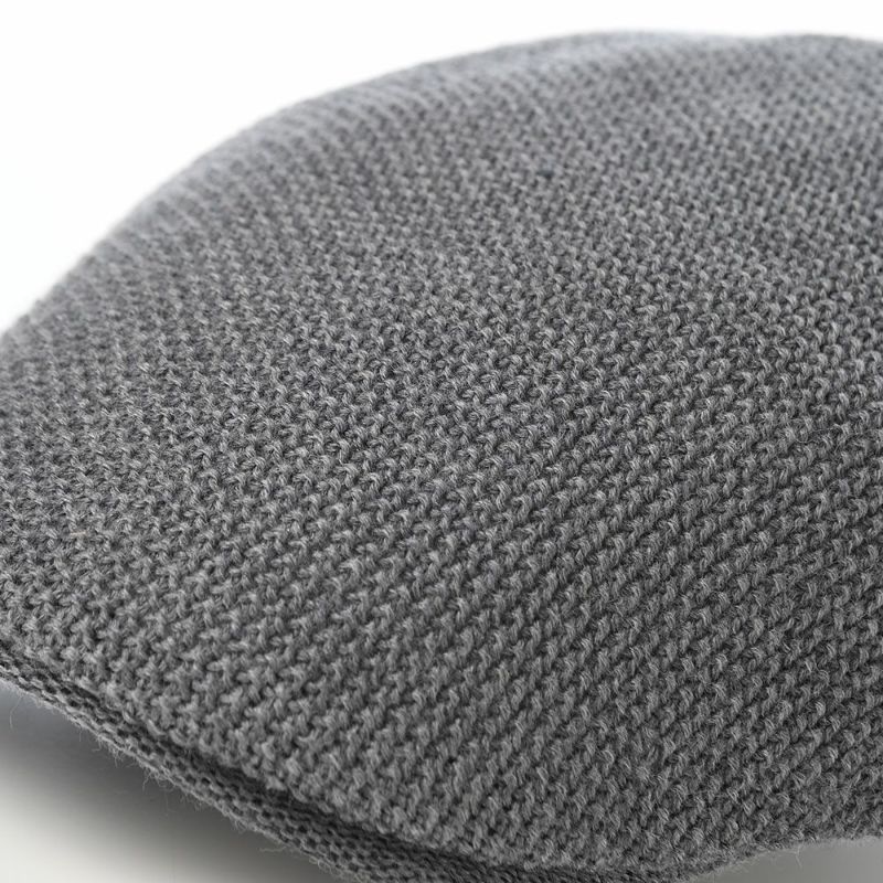 オーバーライドのハンチング OR WASHABLE WOOL KNIT HUNTING（ウォッシャブル ウール ニットハンチング） ダークグレー