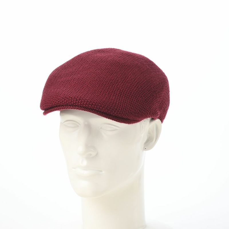 オーバーライドのハンチング OR WASHABLE WOOL KNIT HUNTING（ウォッシャブル ウール ニットハンチング） ダークレッド